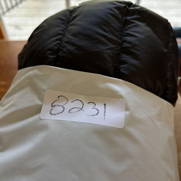 Polo Sport Ralph Lauren Vest Mens Medium Black 750 Down Puffer Zip Pockets Warm - Picture 16 of 16